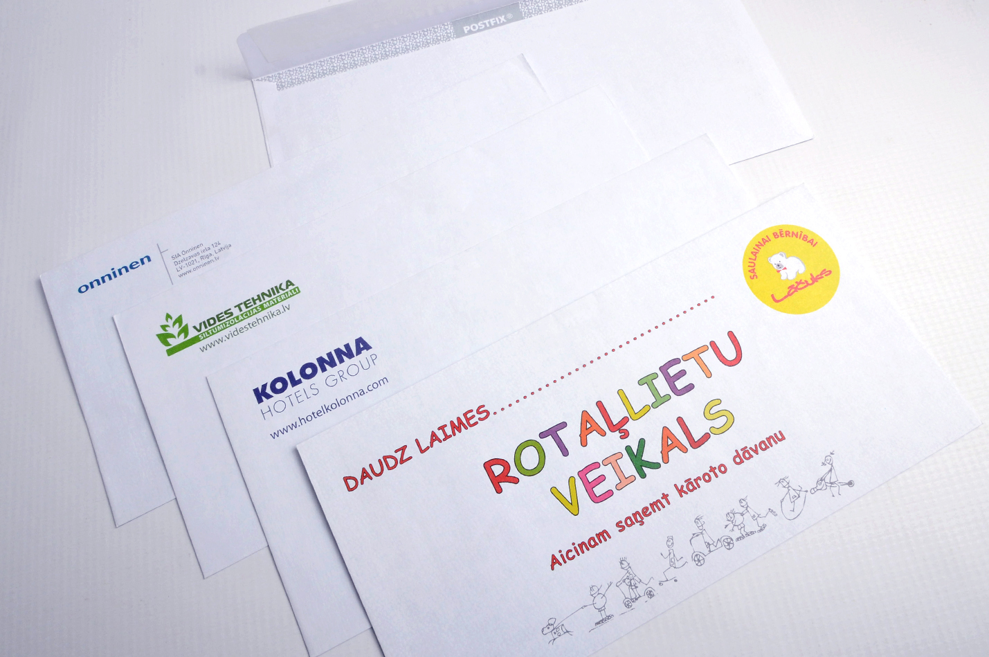 envelopes with printing