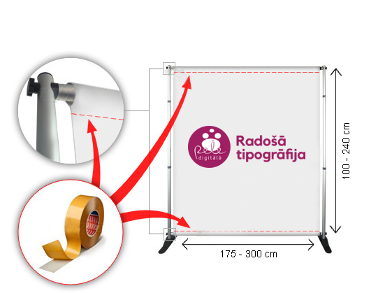 Photo stand wall manufacturing