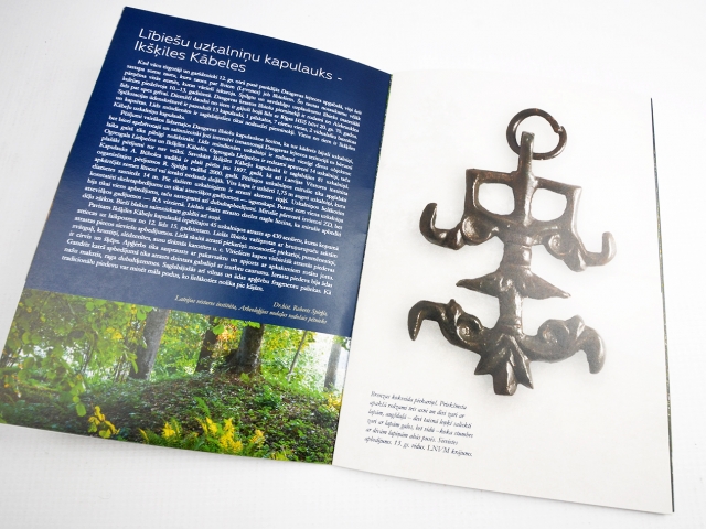 Atklājot Kābeļu kalnu brošūras dizaina izstrāde un druka
