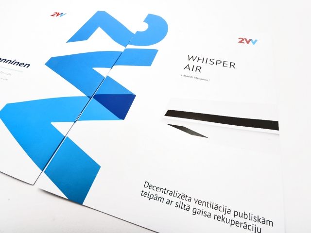 Design and printing of stapled brochure