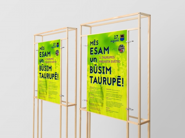 Taurupe poster design development