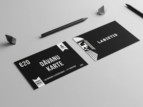 Gift card graphic design