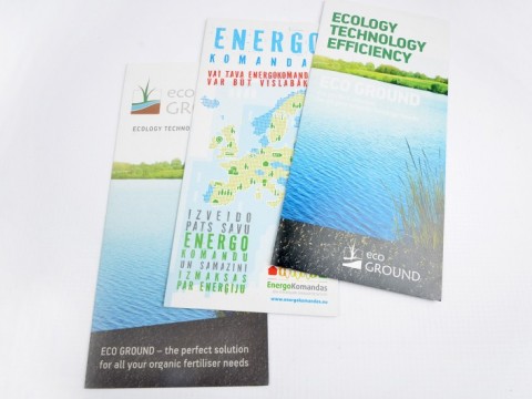 booklet printing on eco paper, recycled