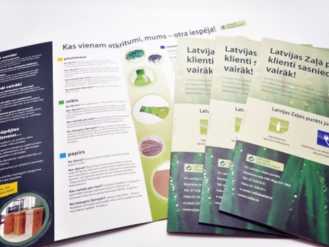 brochures, booklet printing on recycled paper