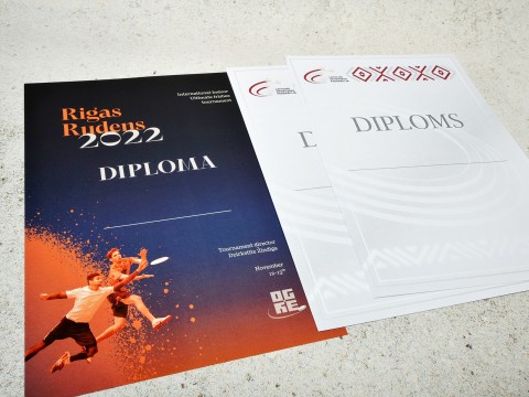 Printing of diplomas