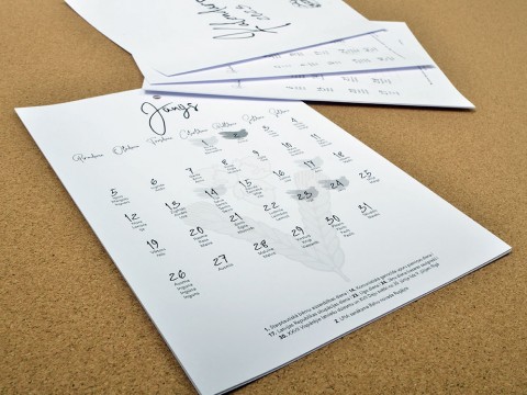 Design calendars printing