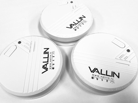 Smoke detectors with print