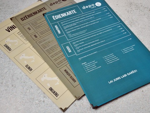 Food menu printing