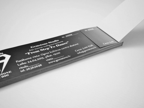 Tickets digital print