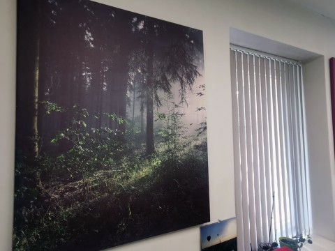 Photo canvas printing