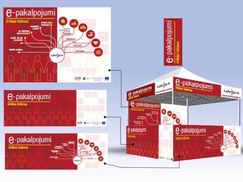 Tent, exhibition stand, design and printing