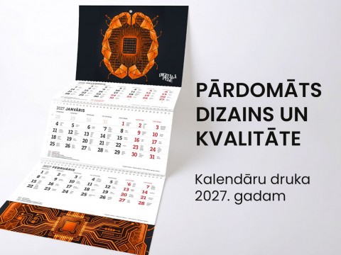Calendars printing 2027