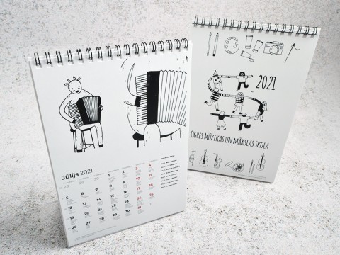 Calendar printing