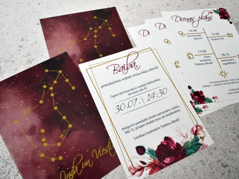 Wedding invitations print