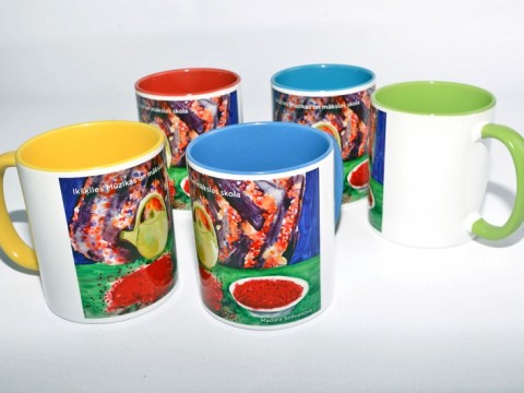 cups, mugs in sublimation