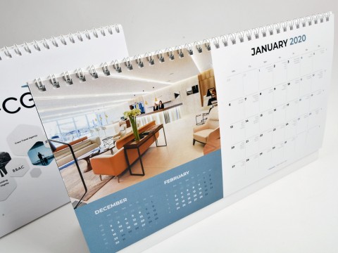 Production of corporate calendars