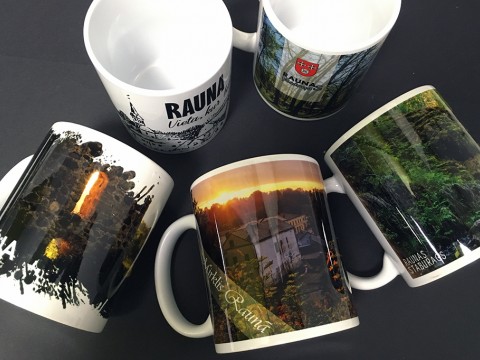 Sublimation print mugs