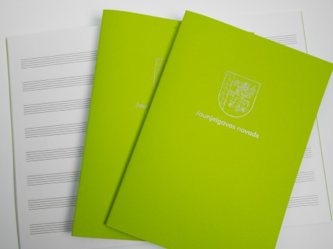 Music notebook print