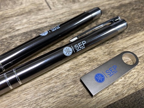 Engraved pens