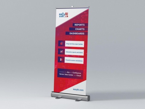 Roll up stand print