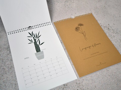 Wall calendar printing