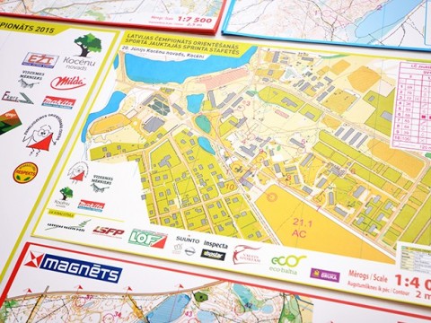 orienteering map