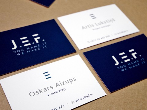 Business card printing and production
