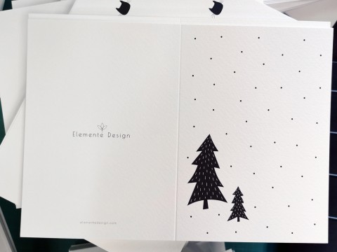 Christmas card production