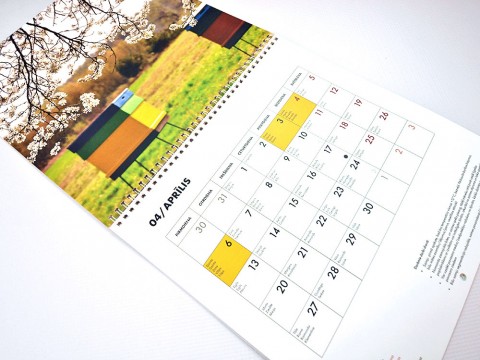 2025 Wall Planner production