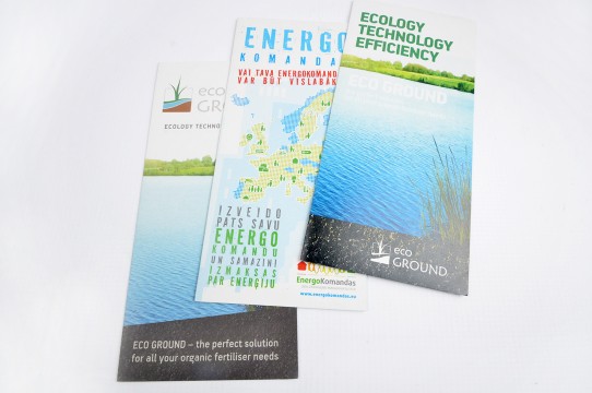 booklet printing on eco paper, recycled