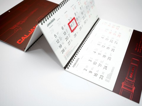 Exclusive calendar printing for 2026.