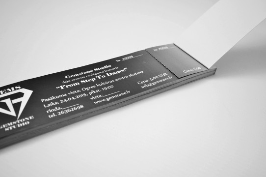 Tickets digital print