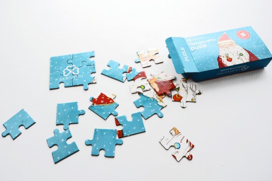 Puzzle making and printing