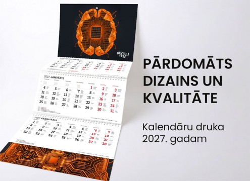 Calendars printing 2027