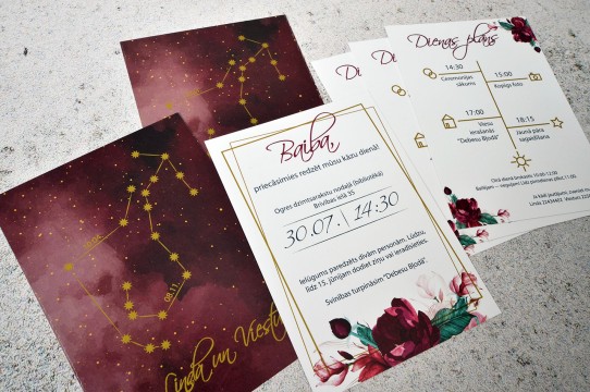 Wedding invitations print