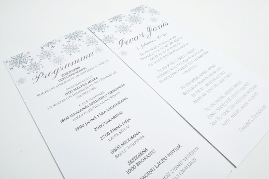 Wedding invitation printing