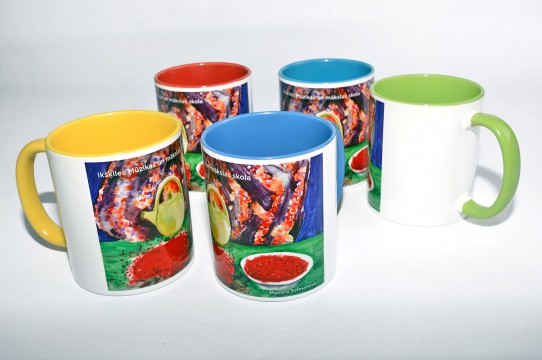 cups, mugs in sublimation