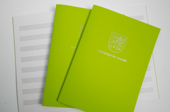 Music notebook print