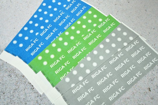 Paper wristbands printing