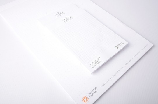 Corporative notebooks printing