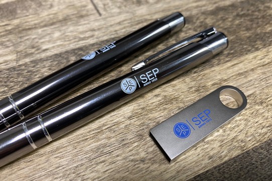Engraved pens
