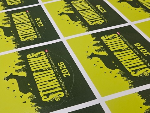 Plotter and laminated label printing