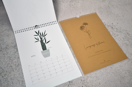 Wall calendar printing