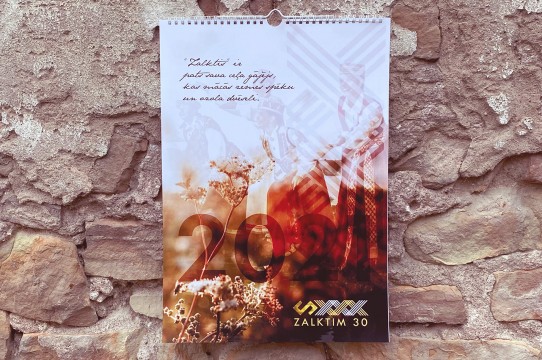 Wall calendar printing