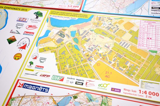 orienteering map