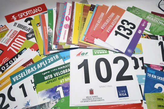 marathon bib number printing on tyvek