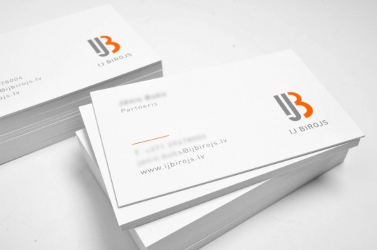 Business card design and printing