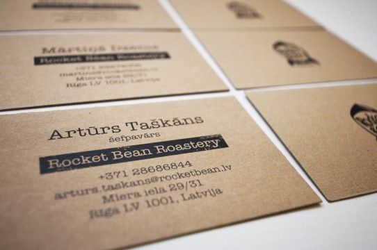 business cards printing on eco papper